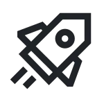 Rocket SVG Icon